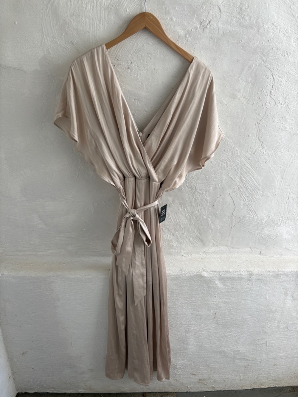 Express NWT champagne colored jumpsuit
